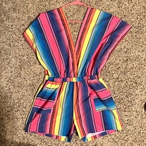 Serape Romper